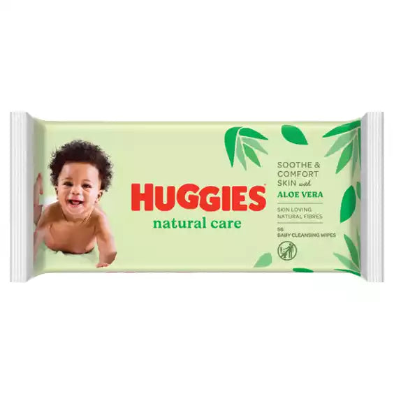 Huggies Natural care (56pk)