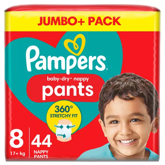 Pampers Babydry 8 (44pk) (41+lbs)