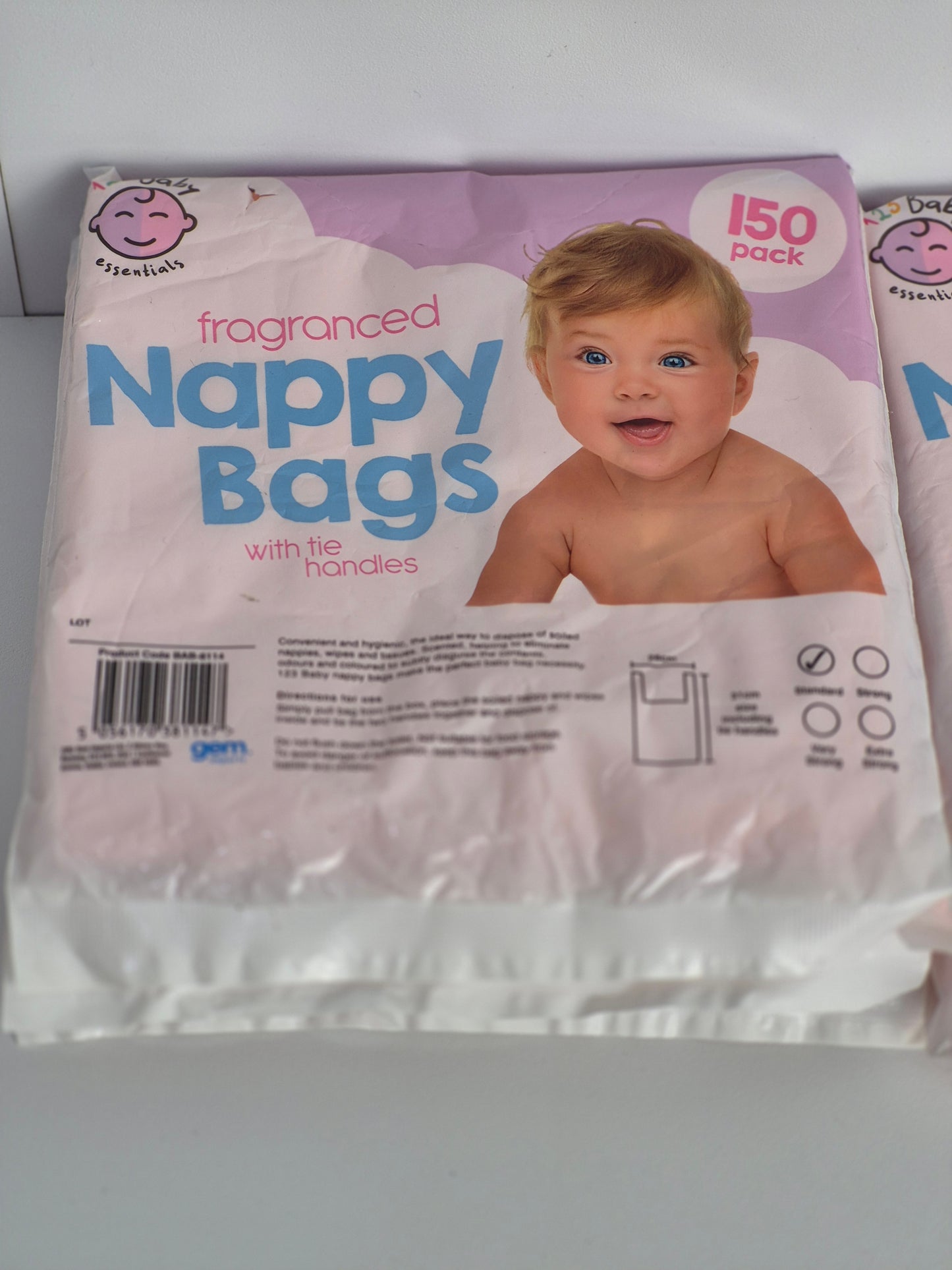 Fragranced Nappy Bags (150pk)