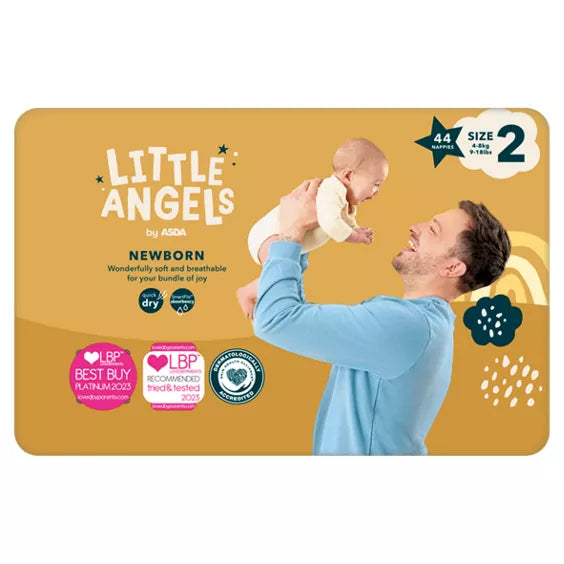 Little Angels SIZE 2 (44pk) (6lbs-13lbs)
