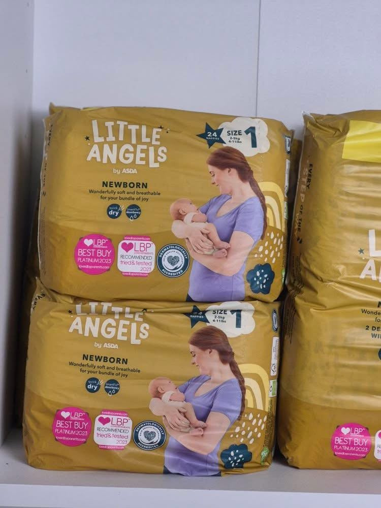 Little angels SIZE 1 (24pk) (4lbs-11lbs)