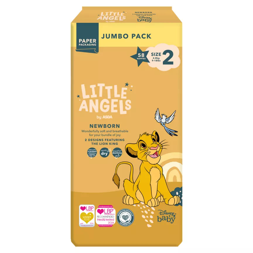 Little Angels  2 (58pk) (6lbs-13lbs)
