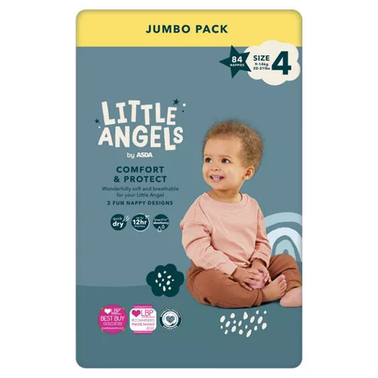 Little Angels SIZE 4 (84pk) (18lbs-33lbs)