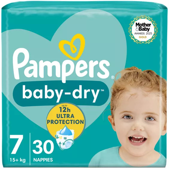 Pampers Babydry 7 (30pk) (35+lbs)
