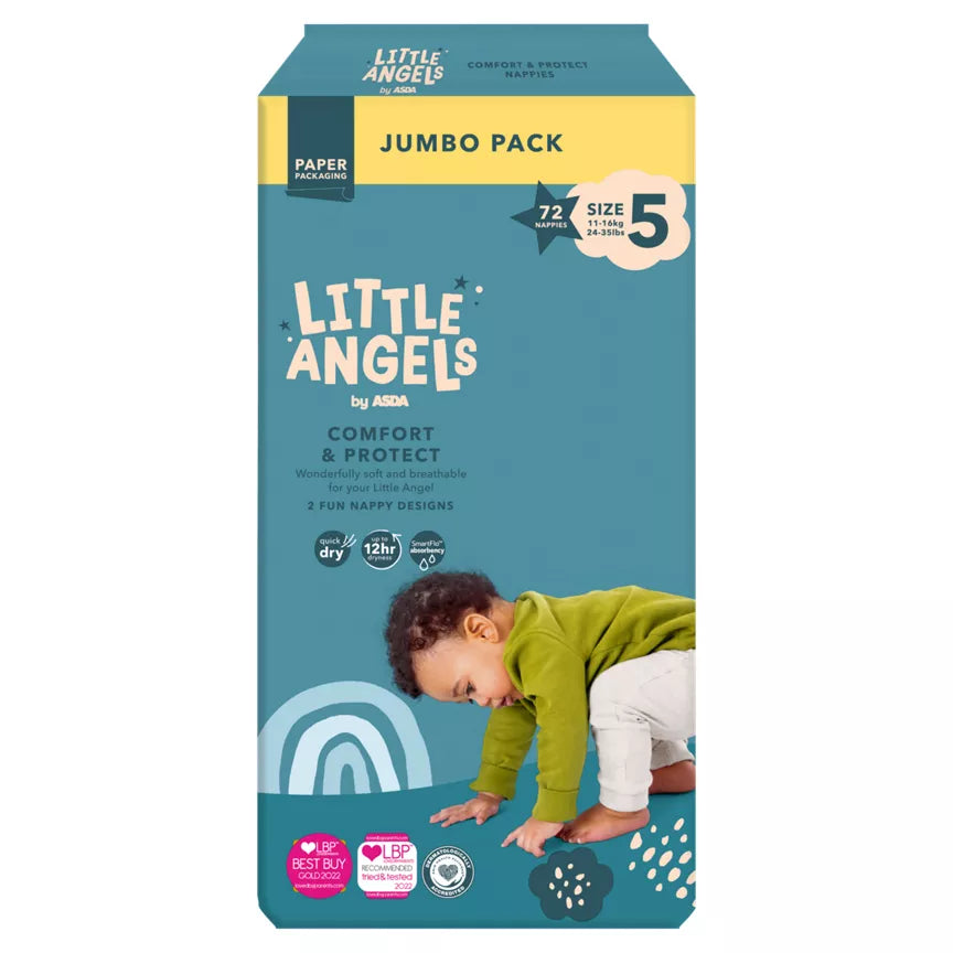 Little angels  5 (72pk) (26lbs-40lbs)